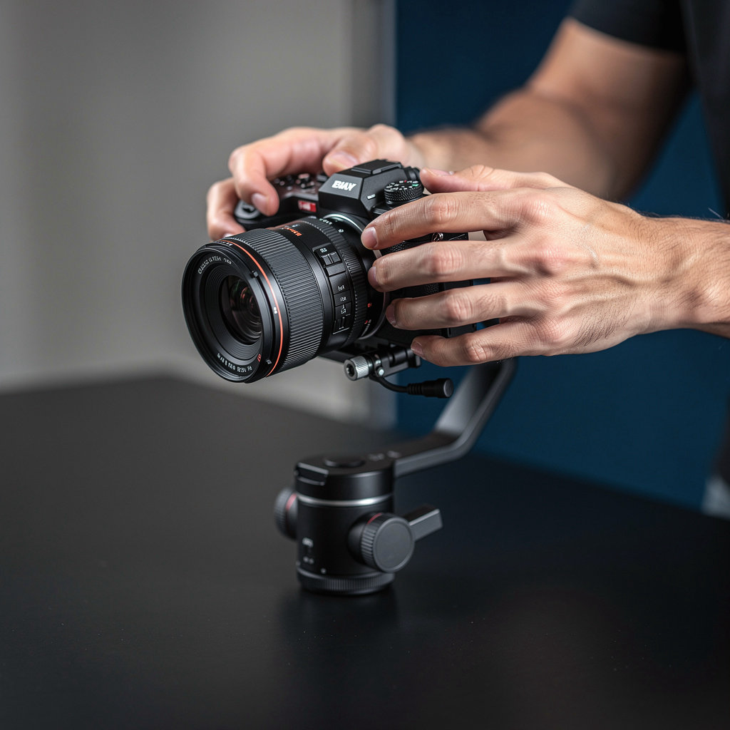 Video Film team producing a high-impact commercial video for a marketing campaign